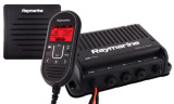 Ray91 VHF Black Box med AIS Rx inkl. kablet hådsett,passiv høyttaler og kabel